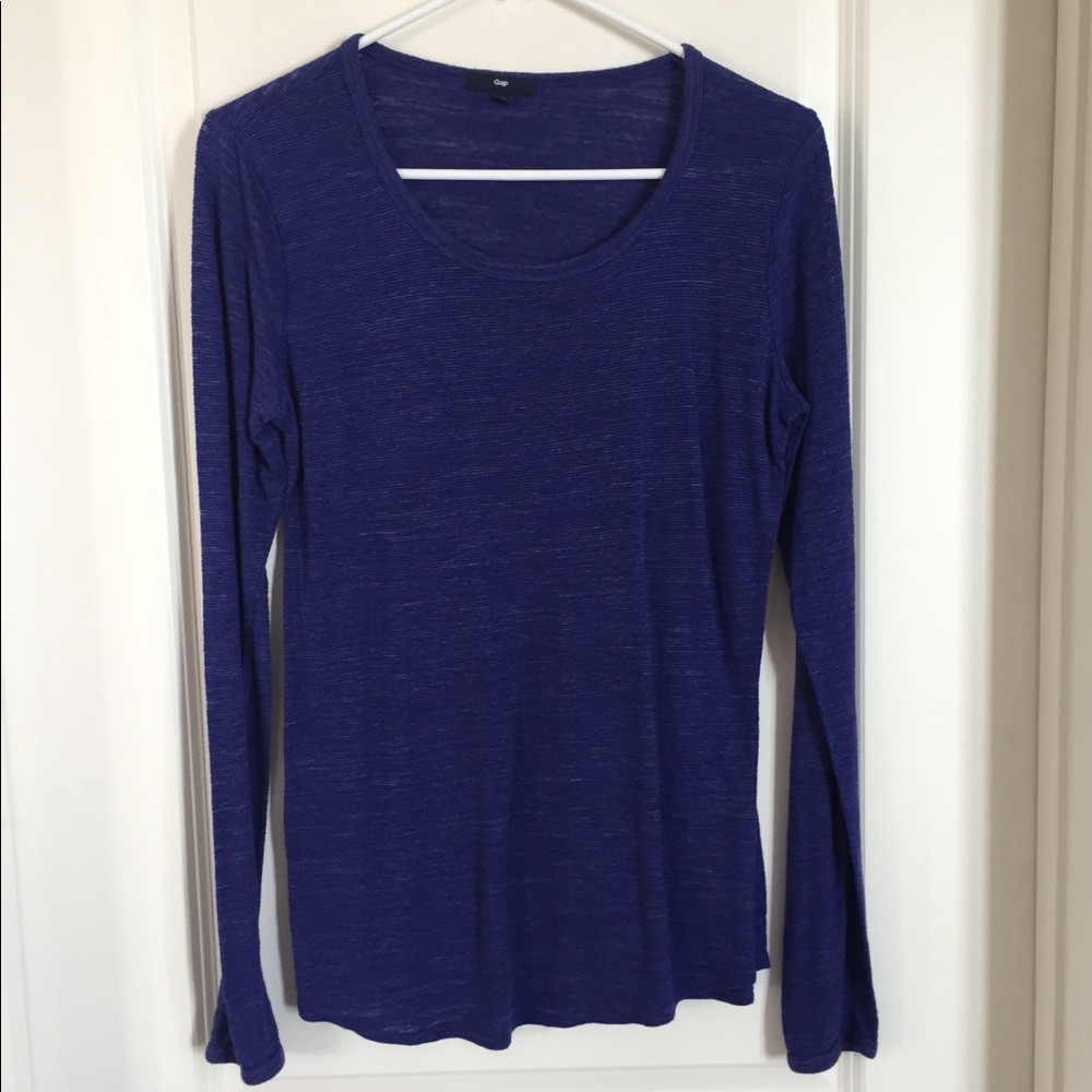 🌷 3/$20 Blue/purple striped gap long sleeve🌷